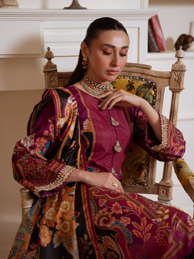 Velouré Printed Silk