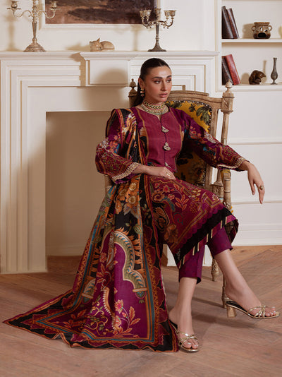 Velouré Printed Silk