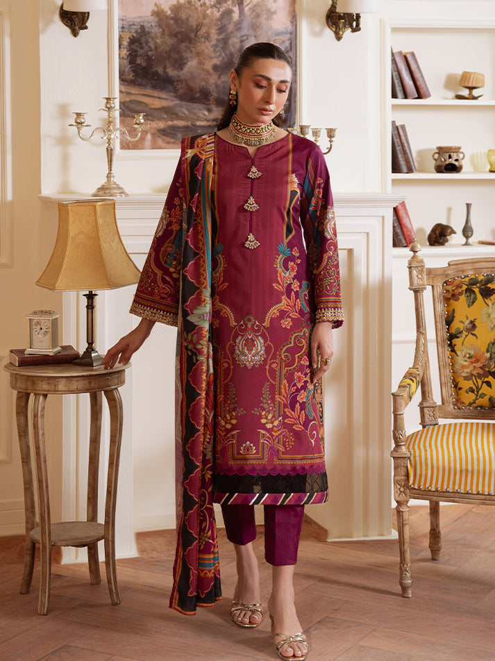 Velouré Printed Silk