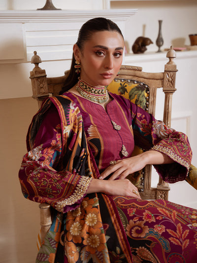 Velouré Printed Silk