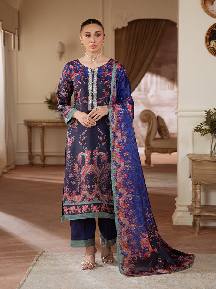 Velouré Printed Silk