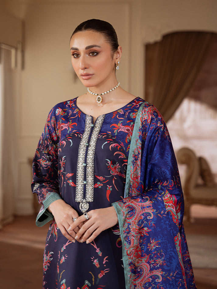 Velouré Printed Silk