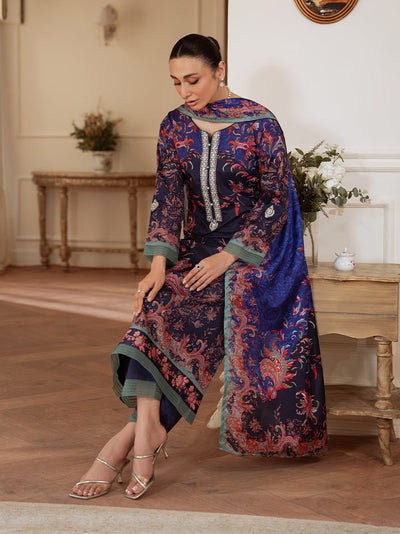 Velouré Printed Silk