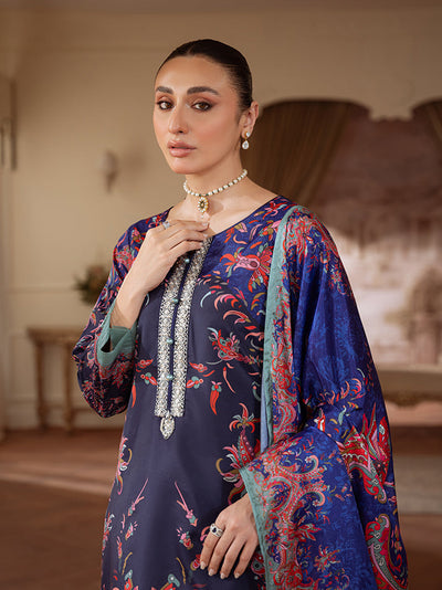 Velouré Printed Silk