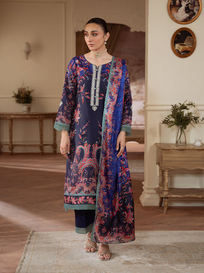 Velouré Printed Silk