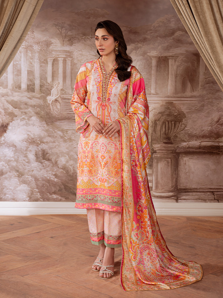Velouré Printed Silk