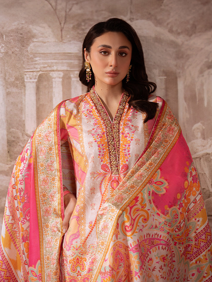 Velouré Printed Silk