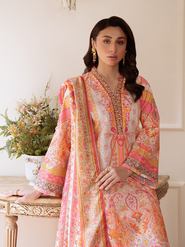 Velouré Printed Silk