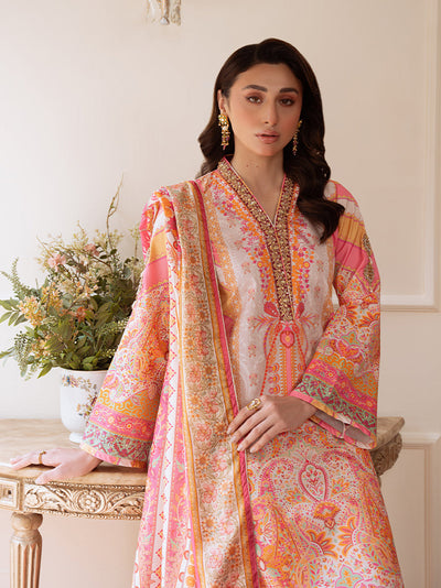 Velouré Printed Silk