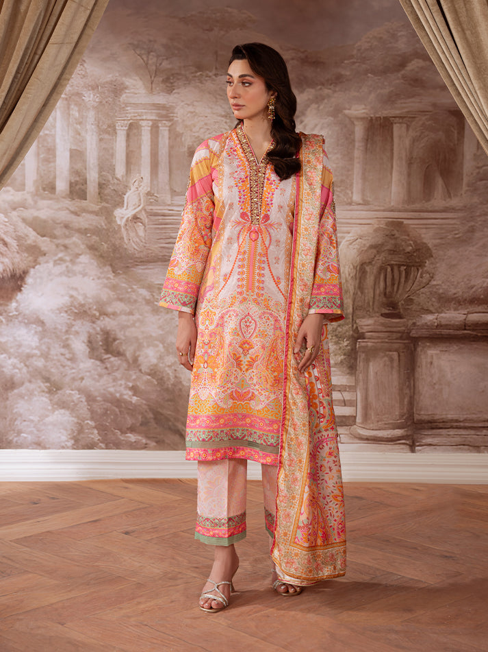 Velouré Printed Silk