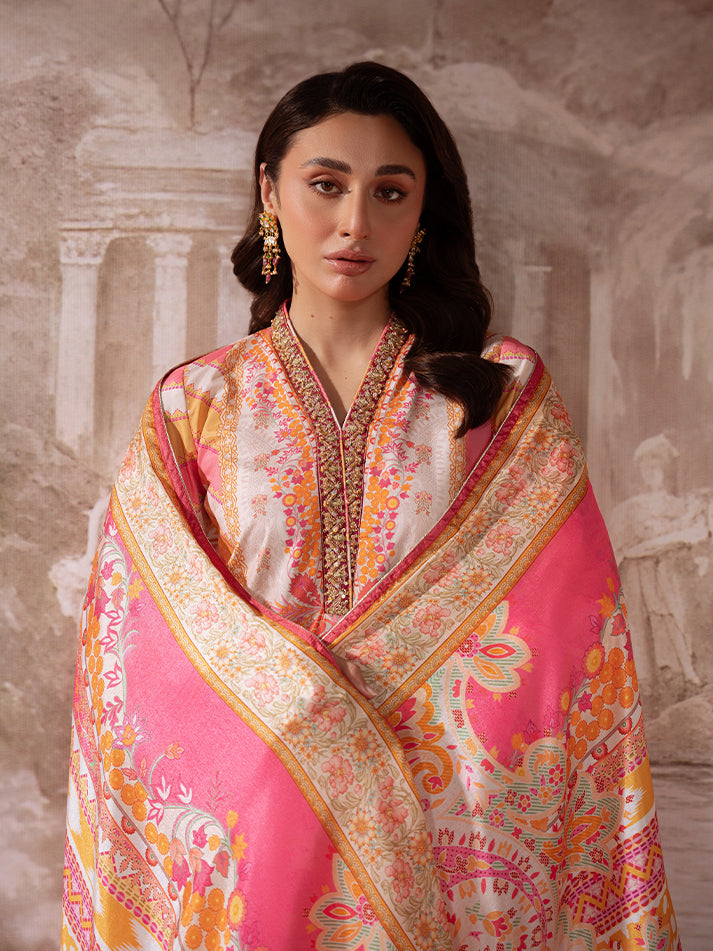 Velouré Printed Silk