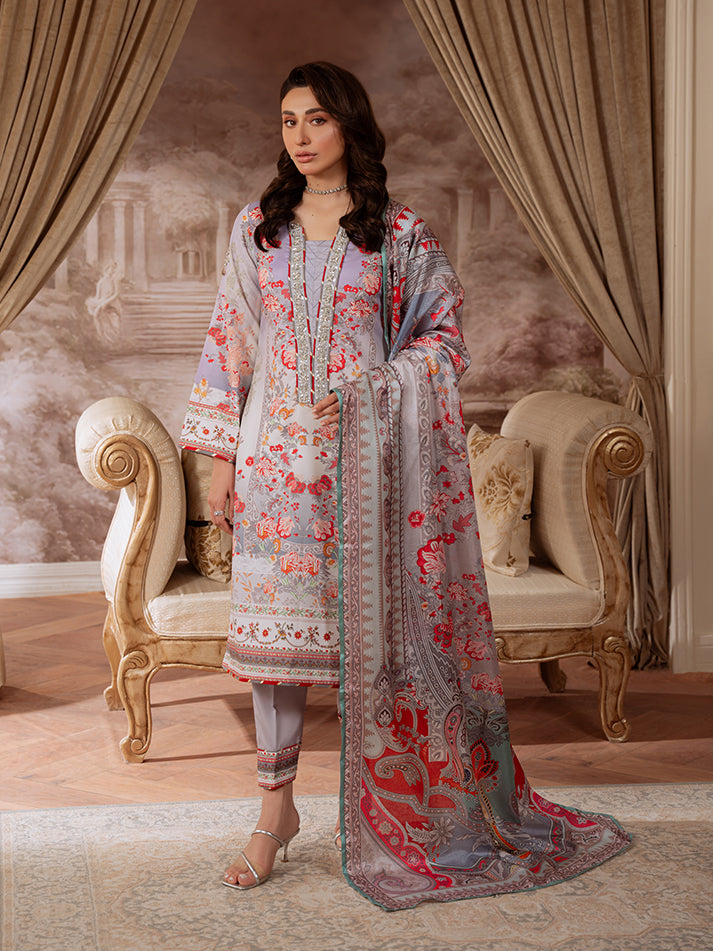 Velouré Printed Silk