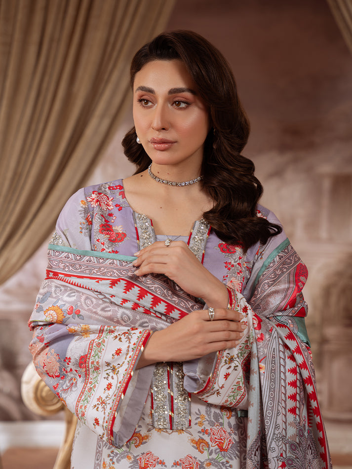 Velouré Printed Silk