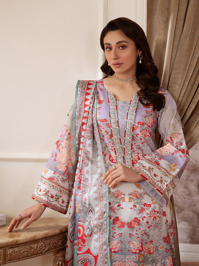 Velouré Printed Silk