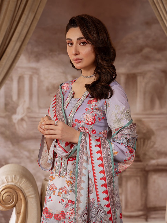 Velouré Printed Silk