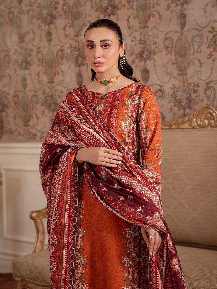 Velouré Printed Silk