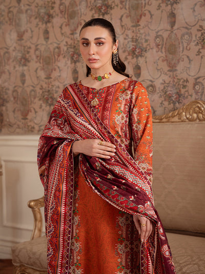 Velouré Printed Silk