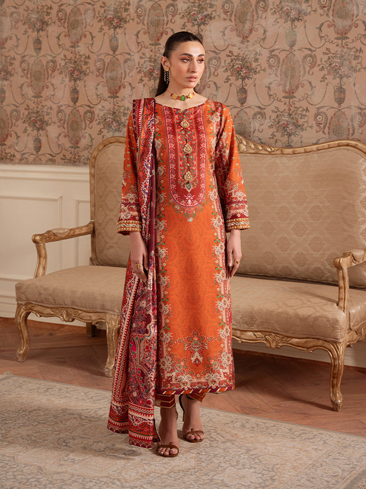 Velouré Printed Silk