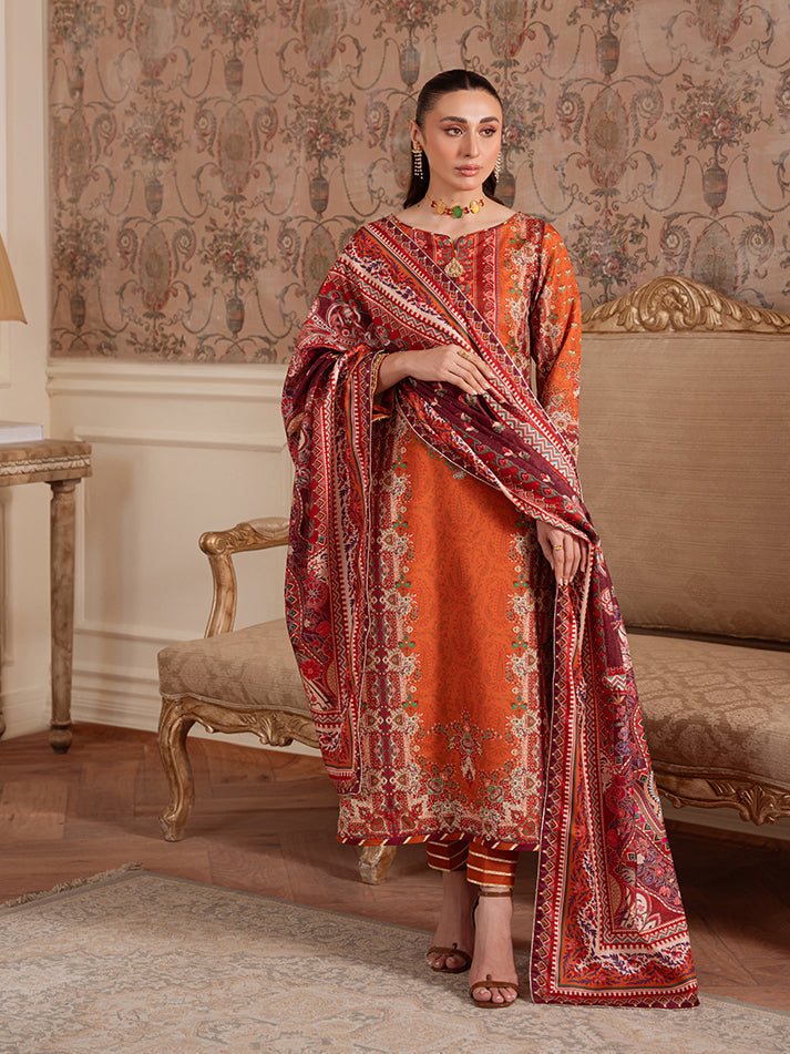 Velouré Printed Silk