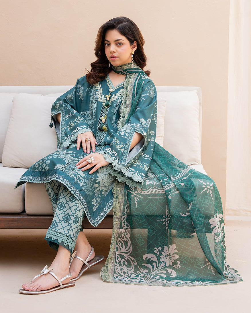Summer in Bloom | Printed Lawn