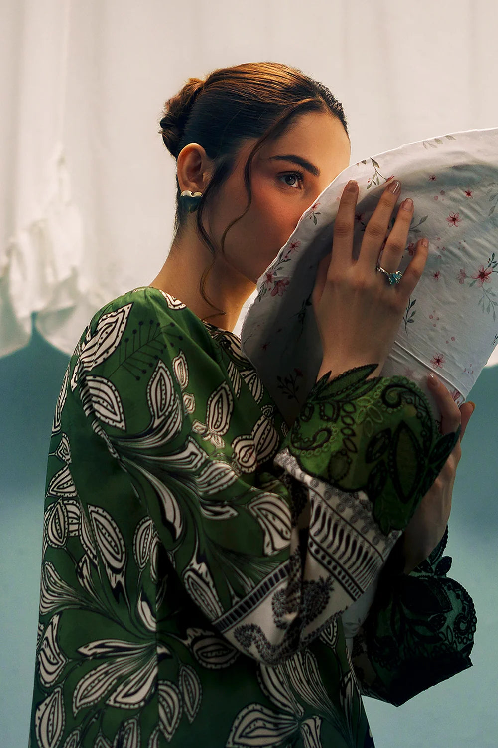 Embroidered and printed lawn Stitched 3pc