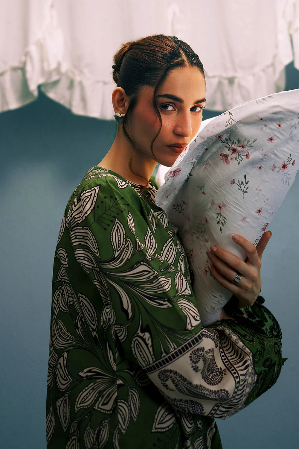 Embroidered and printed lawn Stitched 3pc