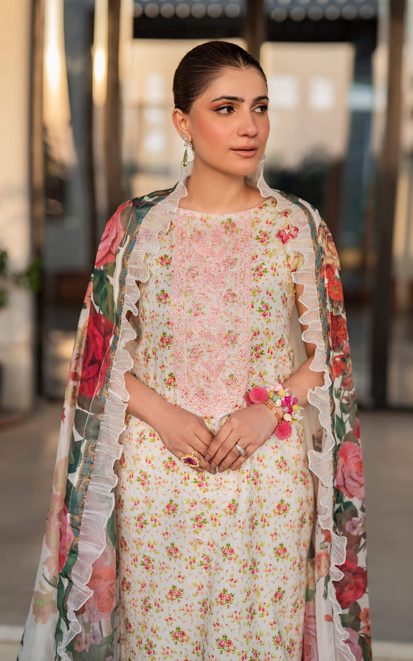 Gulnar MK-15 | Unstitched Lawn