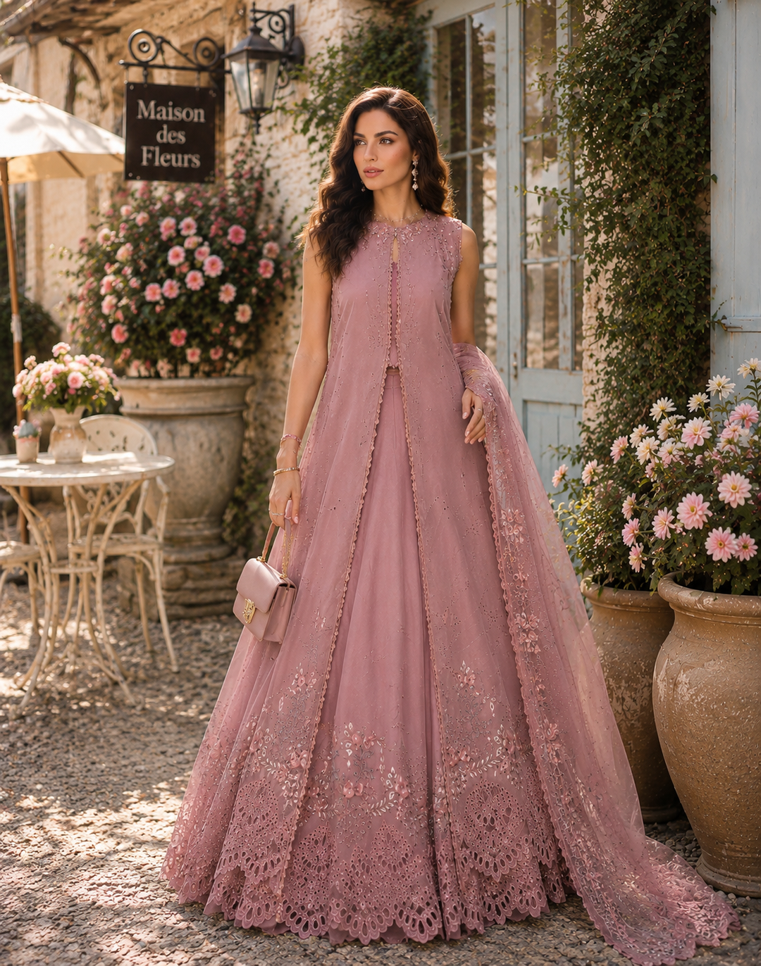 3 piece unstitched lawn embroidered suit