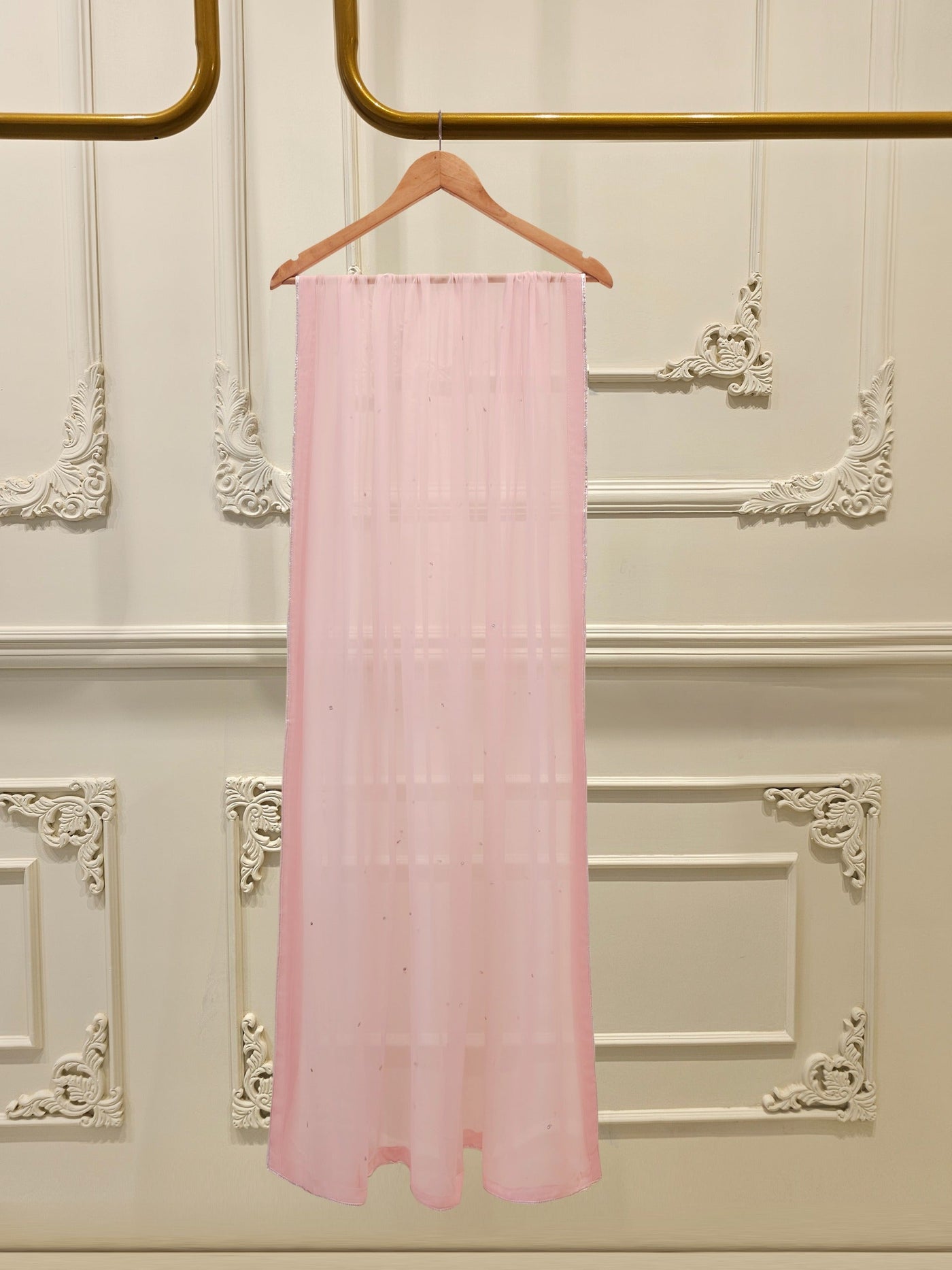 3 Piece - Pure Embroidered Cotton Net Suit