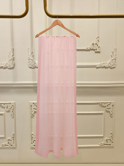 3 Piece - Pure Embroidered Cotton Net Suit