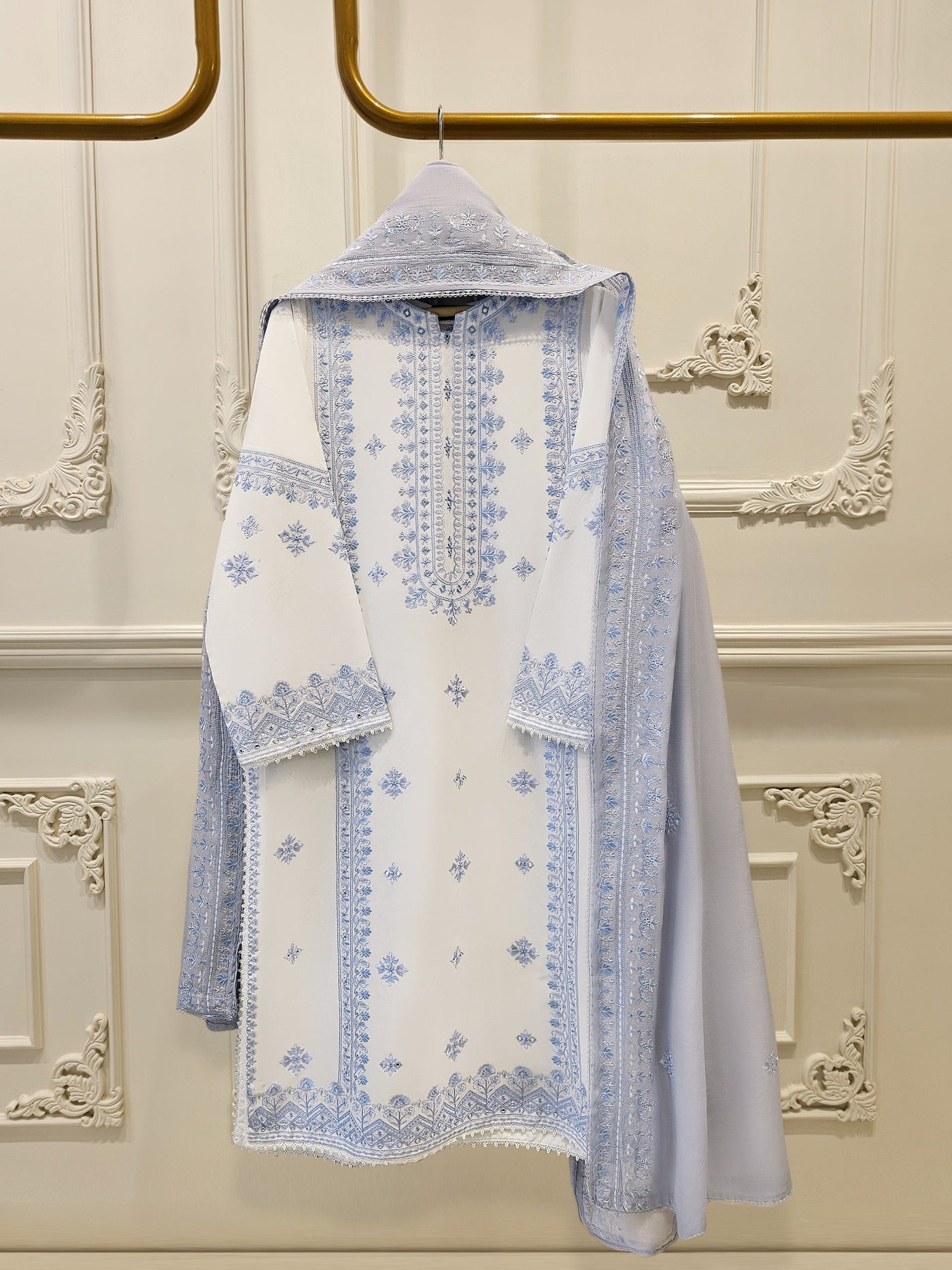 2 Piece - Embroidered Lawn Suit