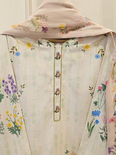 3 Piece - Digital Printed Lawn Suit