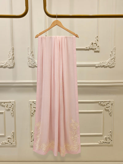 3 Piece - Pure Embroidered Cotton Net Suit
