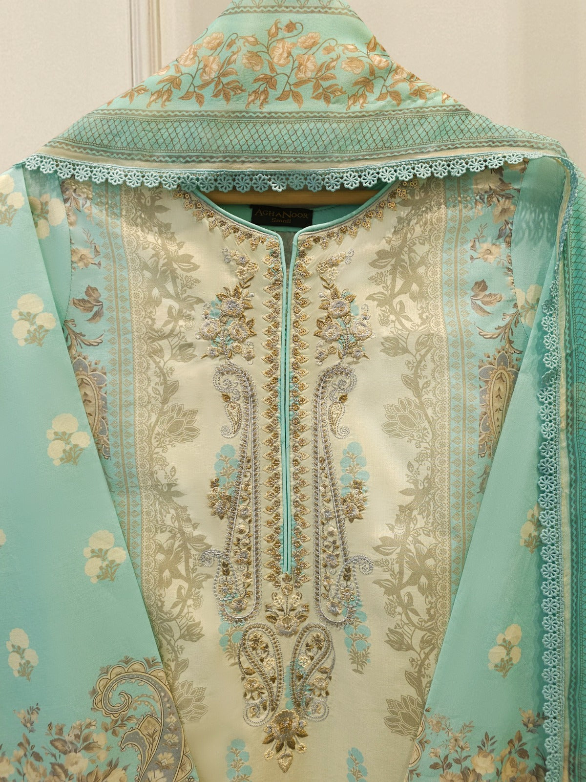 2 Piece - Digital Printed Embroidered Lawn Suit