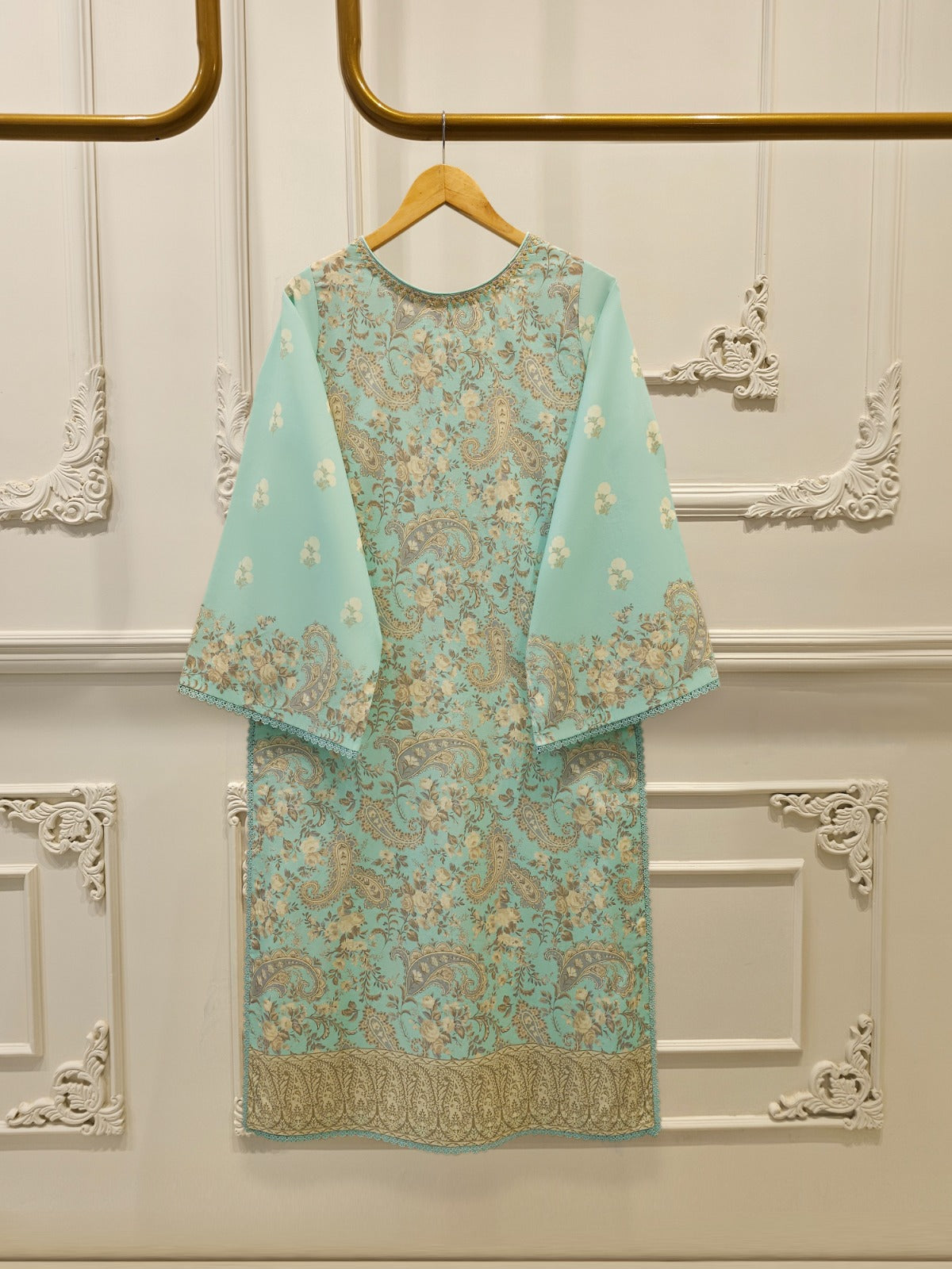 2 Piece - Digital Printed Embroidered Lawn Suit