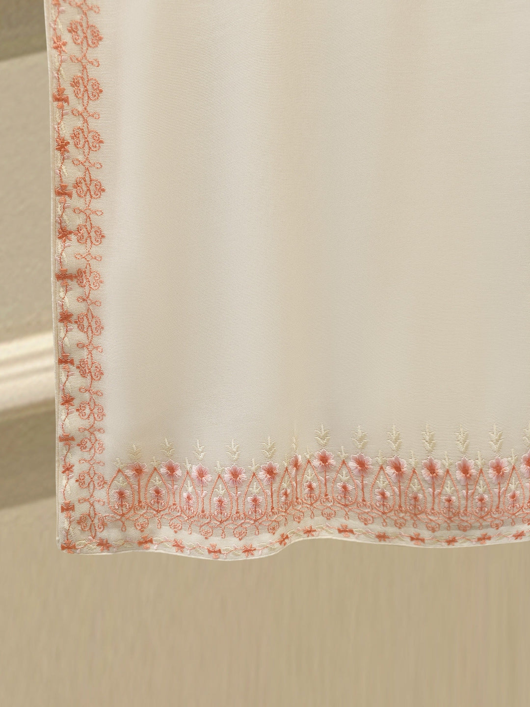 3 Piece - Pure Embroidered Cotton Net Suit