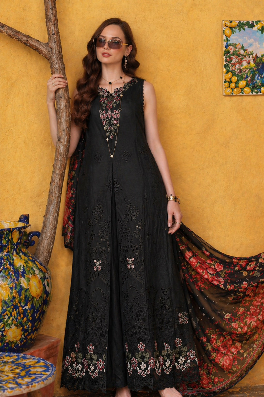 Noor Luxury Eid Schiffli Laserkari &