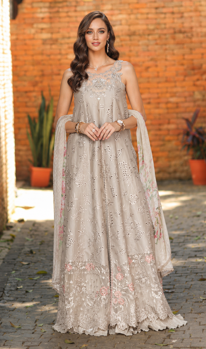 Noor Luxury Eid Schiffli Laserkari &