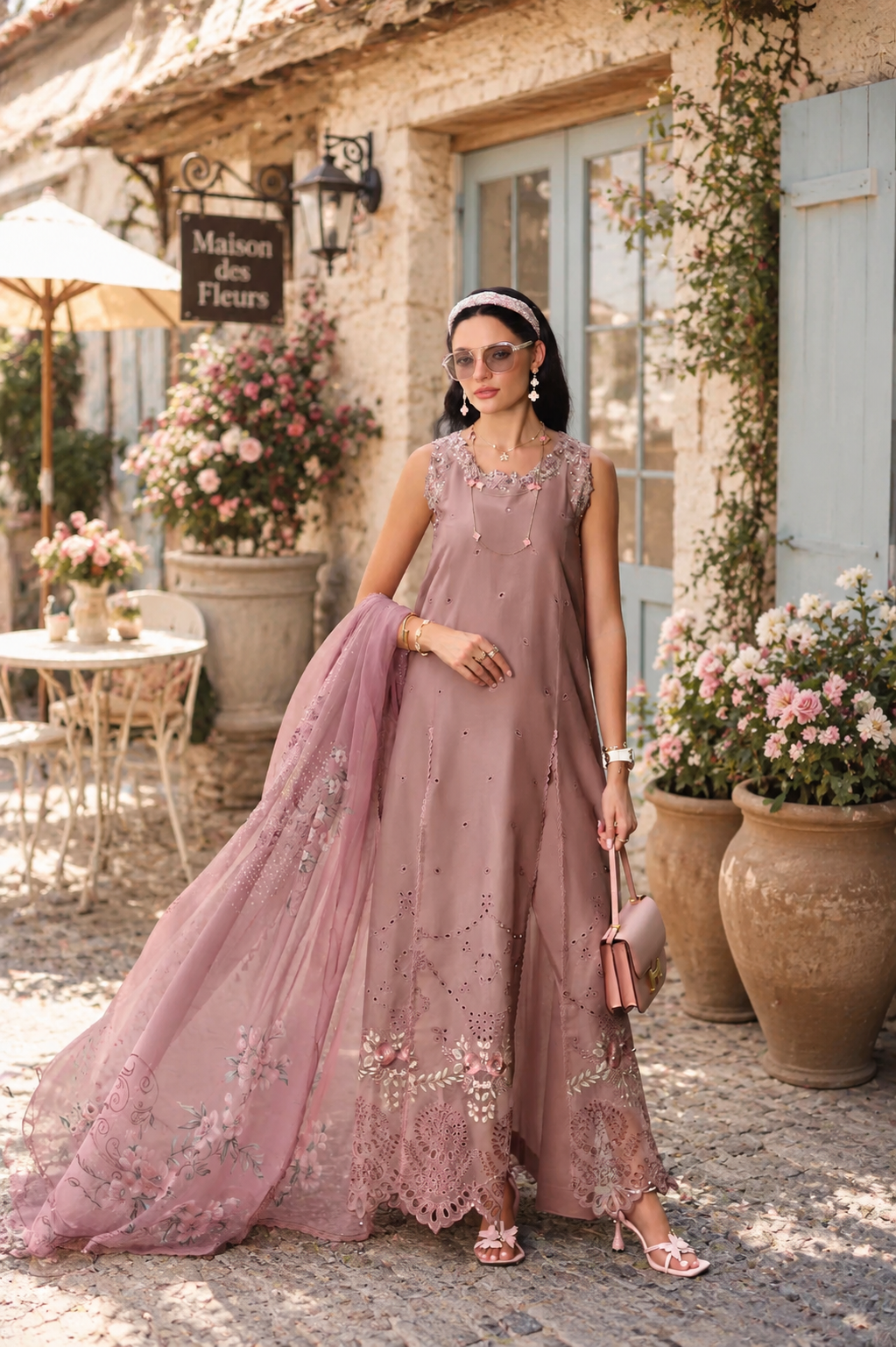 3 piece unstitched lawn embroidered suit