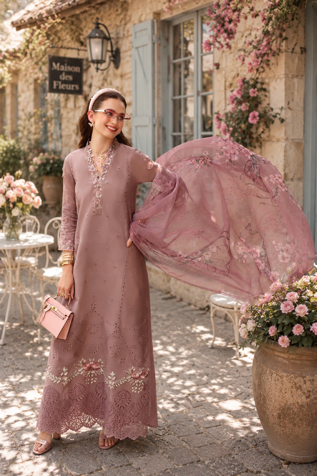 3 piece unstitched lawn embroidered suit