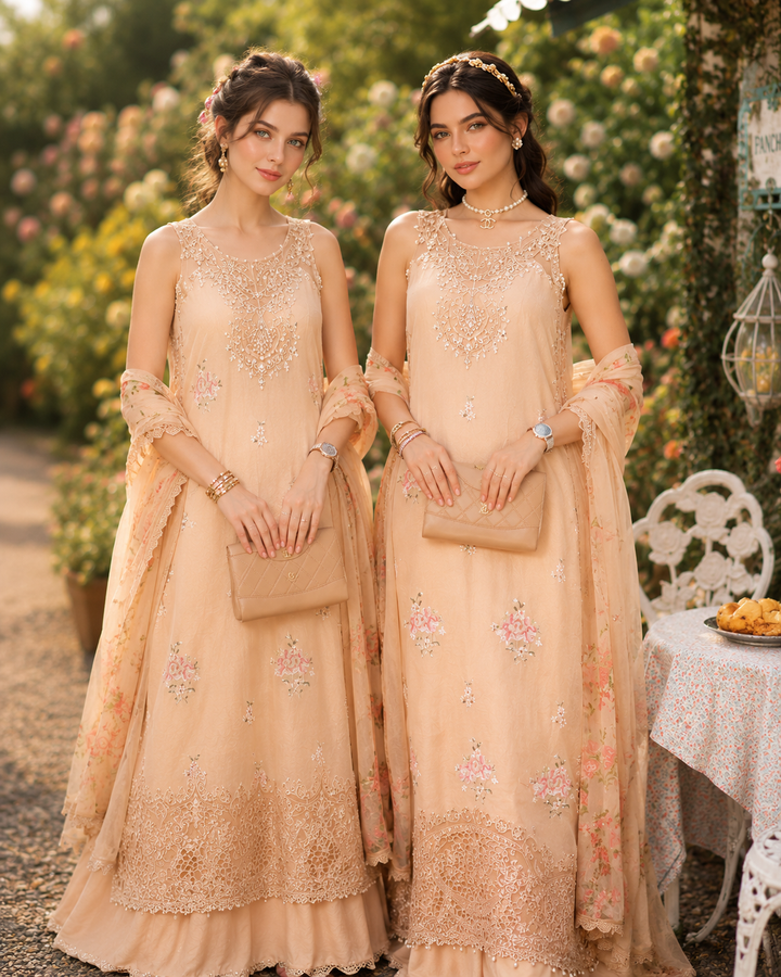 3 piece unstitched lawn embroidered suit