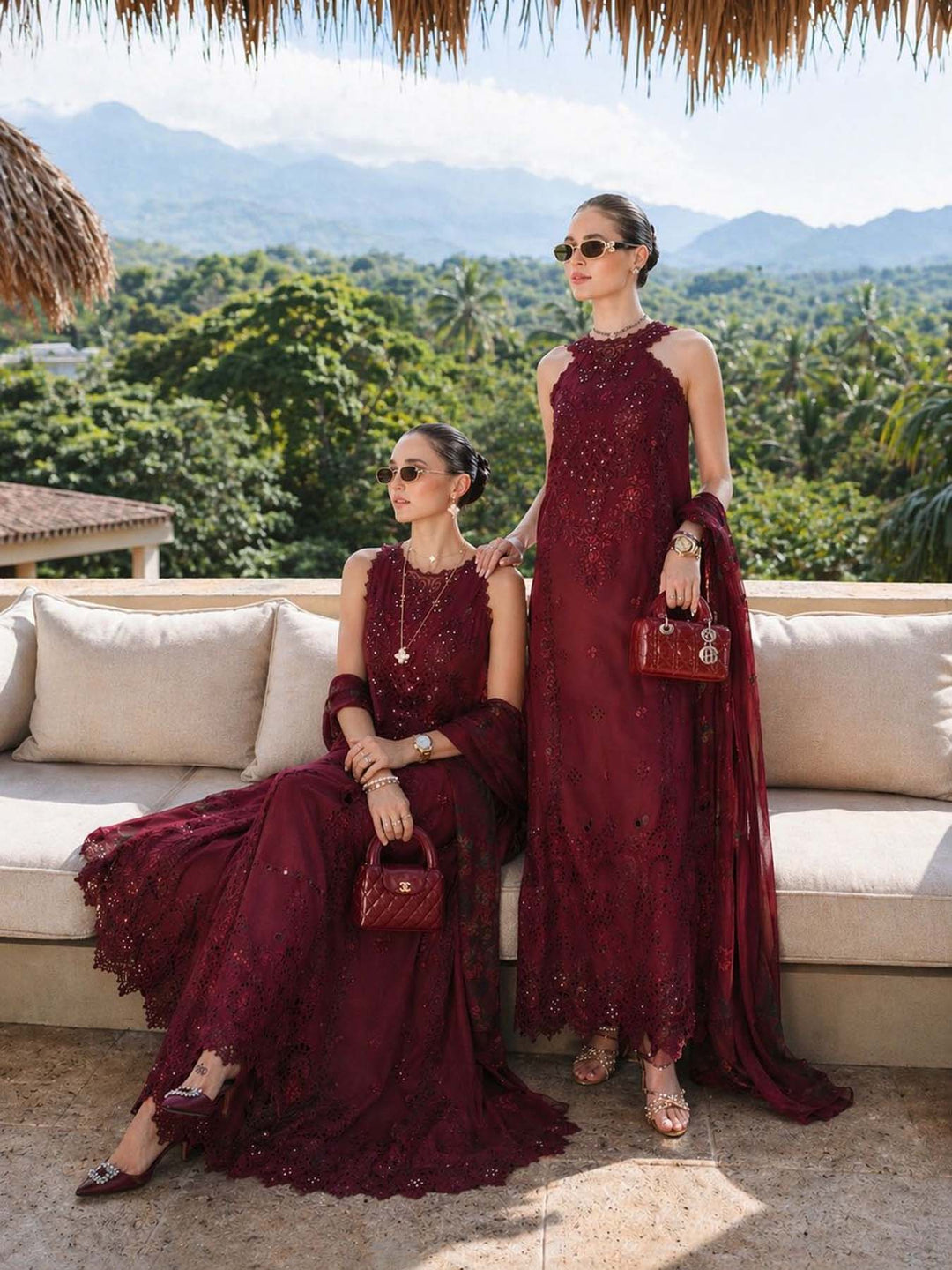 Noor Luxury Eid Schiffli Laserkari &