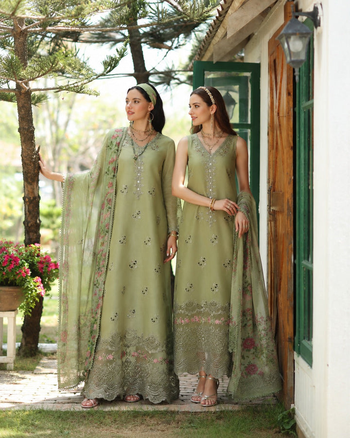 3 piece unstitched lawn embroidered suit