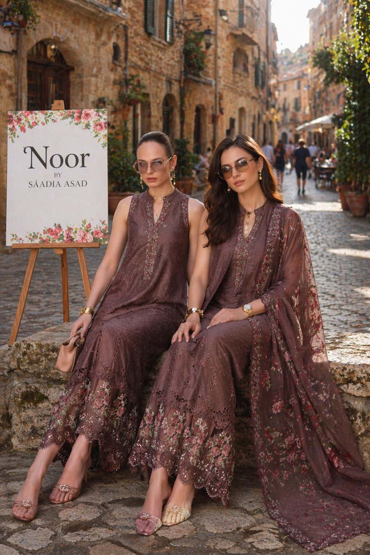 Noor Luxury Eid Schiffli Laserkari &