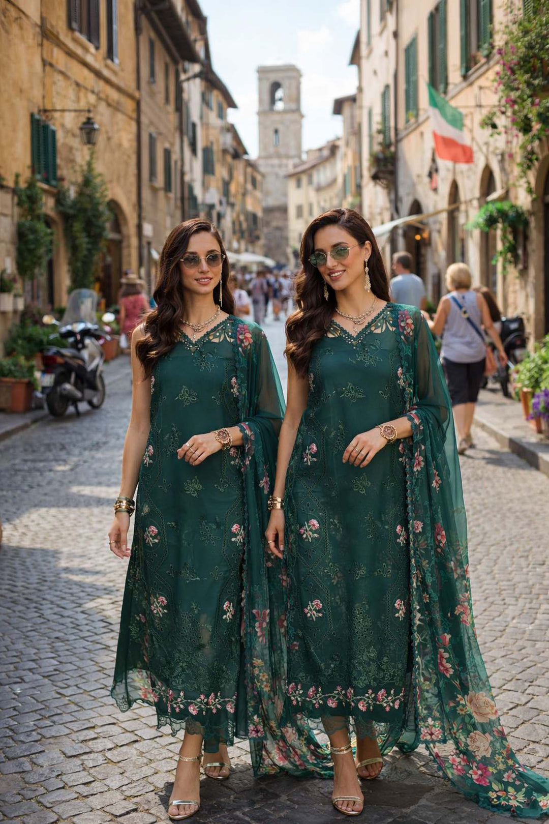 Noor Luxury Eid Schiffli Laserkari &
