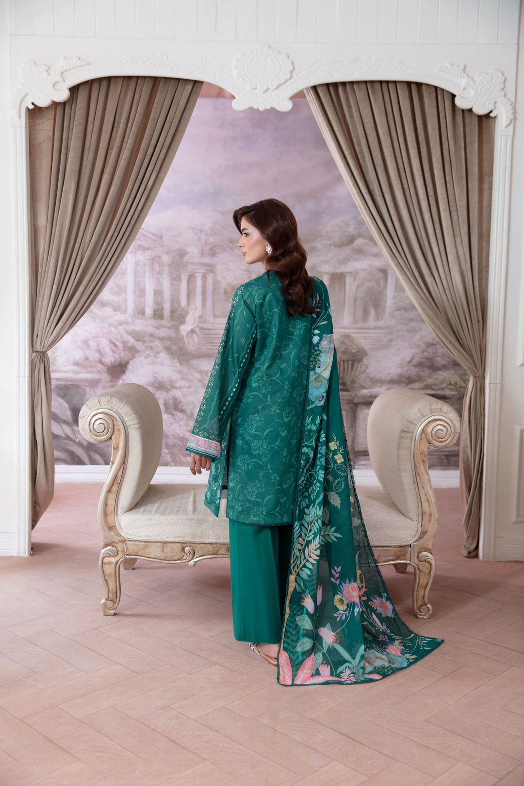 Unstitched summer-talesLawn 3 Piece