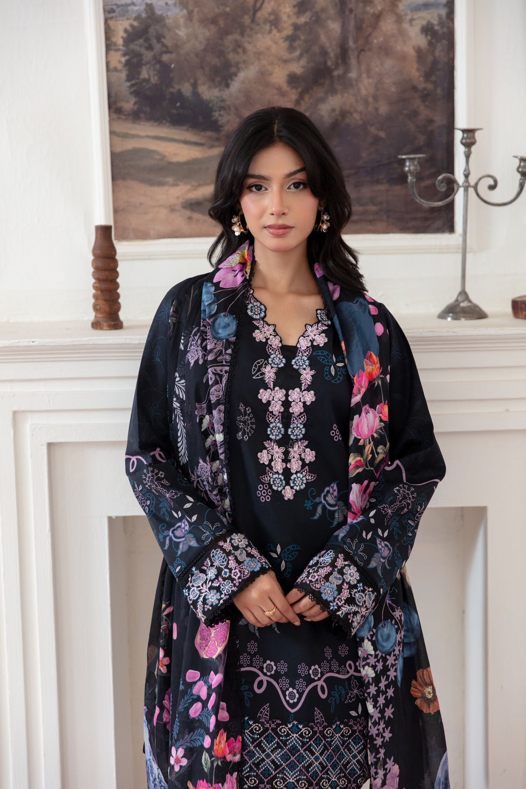Unstitched summer-talesLawn 3 Piece