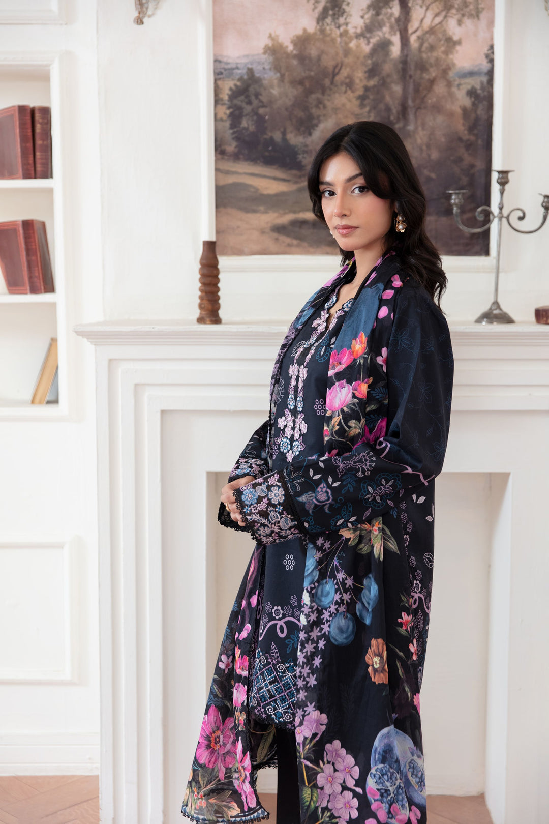 Unstitched summer-talesLawn 3 Piece