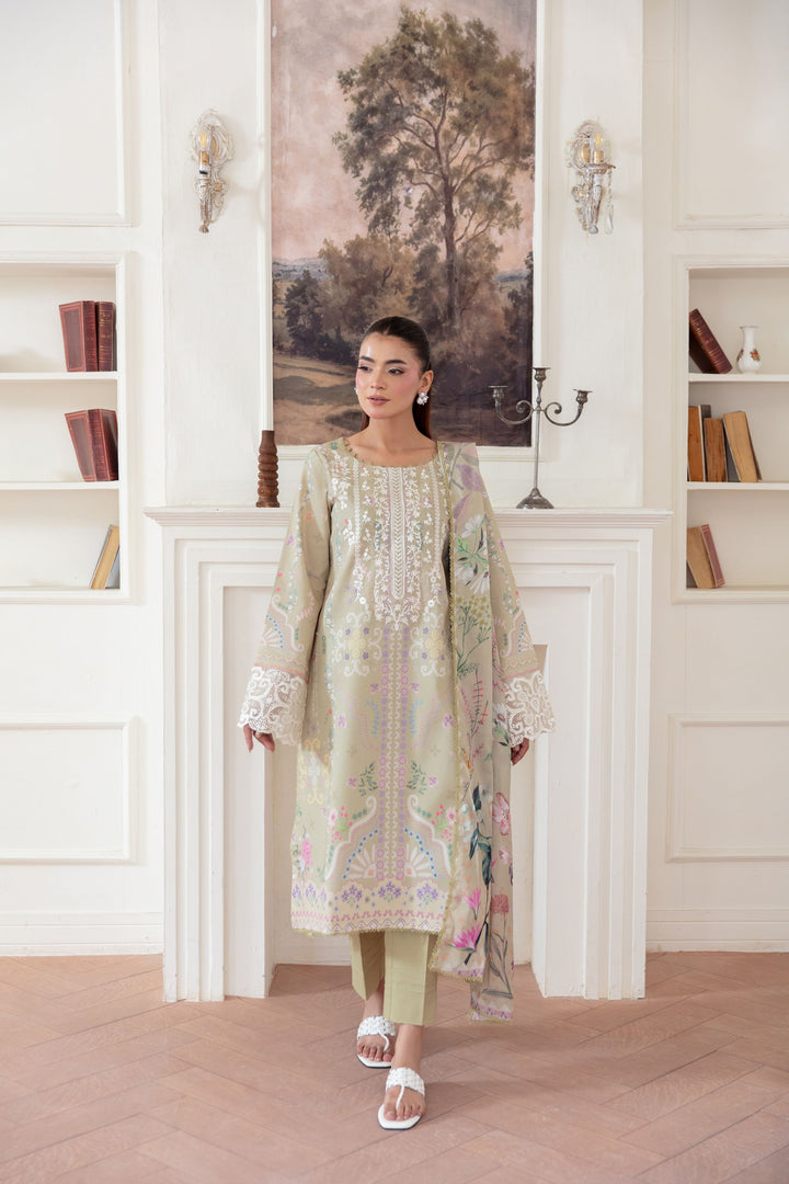 Unstitched summer-talesLawn 3 Piece