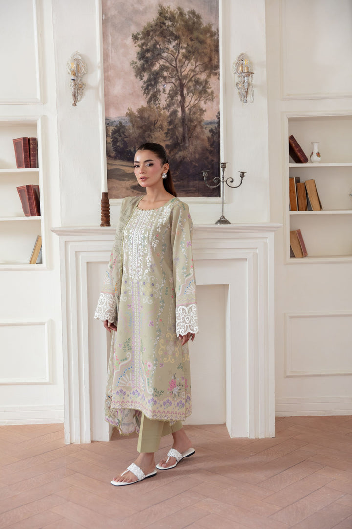 Unstitched summer-talesLawn 3 Piece